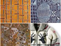 “Tiered or Differentiated Approach to Traditional Knowledge?” Coast Salish Cowichan Sweater, Ghana Kente, Nigeria Adire and Arnhem Bark Paintings